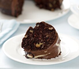 Double-Glazed Chocolate Carrot Cake