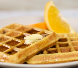 Snow Day Choco Chip Waffles