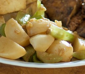 Grilled Tofu in a Soy, Ginger and Orange Marinade