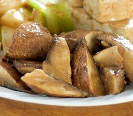 Grilled Tofu in a Soy, Ginger and Orange Marinade