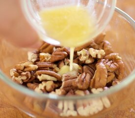 Skillet Green Beans with Toasted Butter-Maple Pecans