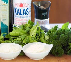 Arugula, Parsley and Ricotta Pesto with Pasta