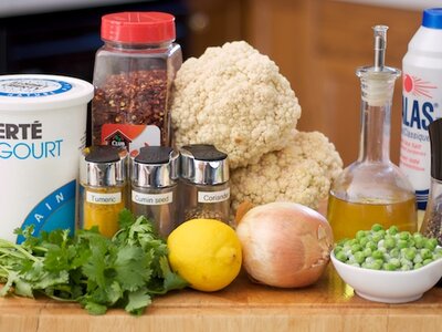 Indian Spiced Cauliflower