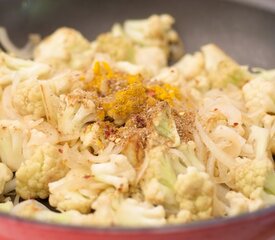 Indian Spiced Cauliflower