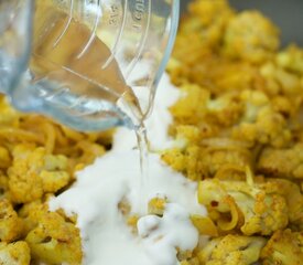 Indian Spiced Cauliflower