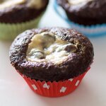 Chocolate-Bottom Mini-Cupcakes
