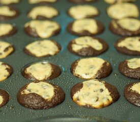 Chocolate-Bottom Mini-Cupcakes