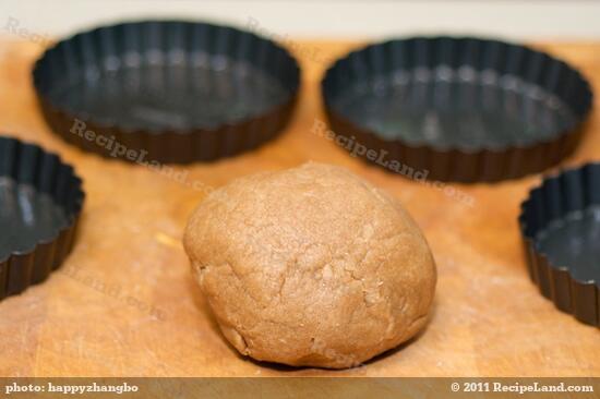 Turn the dough onto a cutting board, and knead for a few times until smooth. 