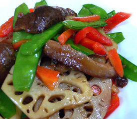 Stir Fried Fresh Lotus Root