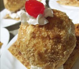 Cinnamon 'Fried' Ice Cream