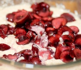 Moist Cherry Ricotta Muffins