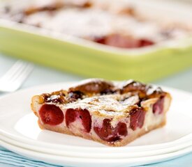 Fresh Cherry Clafoutis