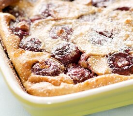 Fresh Cherry Clafoutis