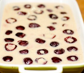 Fresh Cherry Clafoutis