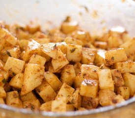 Parmesan, Paprika, and Herbs Roasted Potatoes