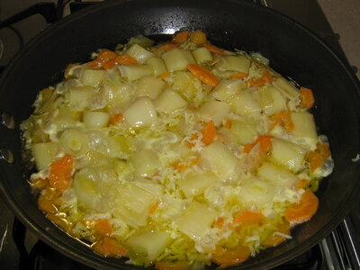 Leeks in Olive Oil