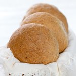 Nutty and delicious whole wheat buns!