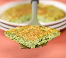 Basil and Broccoli Frittata