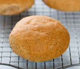 Perfect Whole Wheat Hamburger Buns