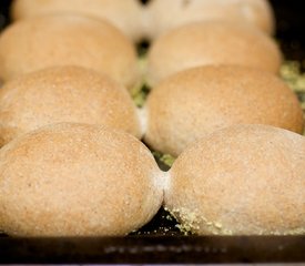 Perfect Whole Wheat Hamburger Buns