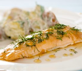 Maple-dill Roasted Salmon