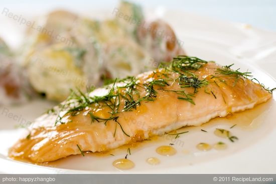 Maple-dill Roasted Salmon Recipe