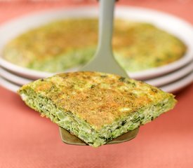 Basil and Broccoli Frittata