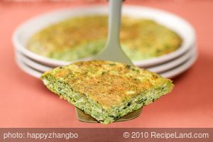 Basil and Broccoli Frittata