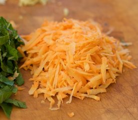 Bok Choy, Carrot and Mushroom Stir-Fry with Sesame Orange Sauce