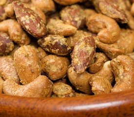 Party Almonds infused with Rosemary & Parmesan Cheese