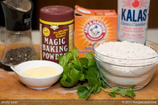 Meanwhile get together all the dry ingredients and fresh herb.