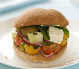 Greek Salad Sandwich