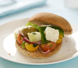 Greek Salad Sandwich