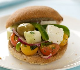 Greek Salad Sandwich