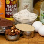 These are the ingredients we need to make these quick, easy and delicious brownies.