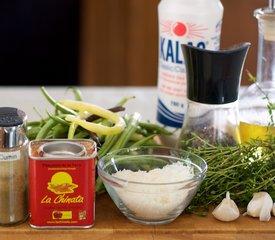 Parmesan, Paprika, and Herbs Roasted Green Beans