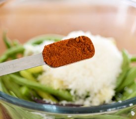 Parmesan, Paprika, and Herbs Roasted Green Beans