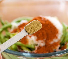 Parmesan, Paprika, and Herbs Roasted Green Beans