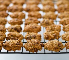 Oatmeal Zucchini Chocolate Chip and Walnut Cookies