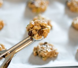 Oatmeal Zucchini Chocolate Chip and Walnut Cookies