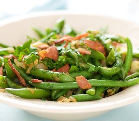 Bacon, Green Beans and Onions