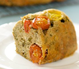 Cherry Tomato, Feta-Swiss Cheese and Herbs Bread