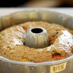 Put it into 400 degrees F oven, lower the oven temperature to 325 degrees F right away. 