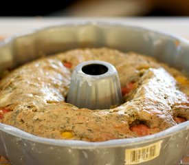 Cherry Tomato, Feta-Swiss Cheese and Herbs Bread