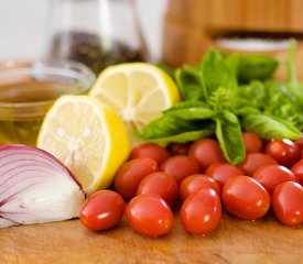 Cherry Tomato and Basil Vinaigrette