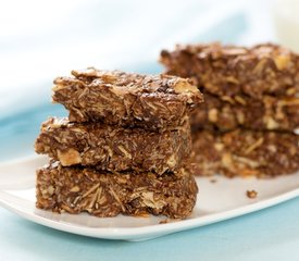 Double Almond and Chocolate Granola Bars