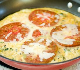 Swiss Chard and Heirloom Tomato Frittata