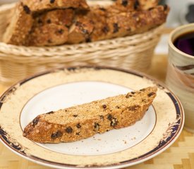 Ginger Pine Nut Biscotti