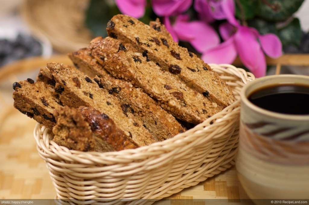 Ginger Pine Nut Biscotti recipe