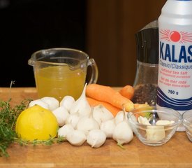 Lemony Glazed Turnips and Carrots